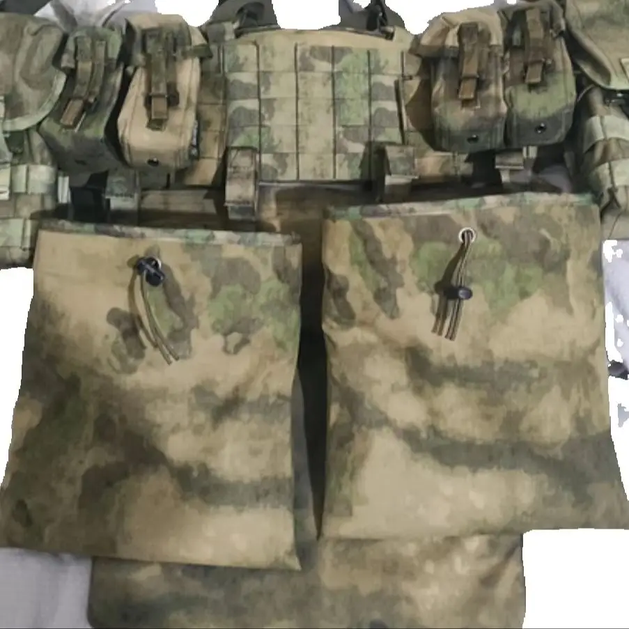 Tactical Folding Recycling Bag MOLLE Accessory Bag Magazine Plus Bottle Organiser
