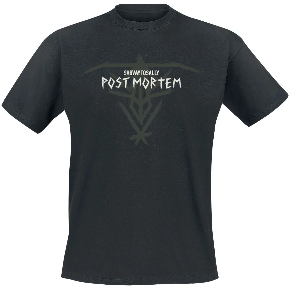 Subway To Sally Post Mortem Double Sided Print T Shirt, 100%