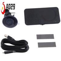 A029-G11 HUD Head-Up Display GPS Car Display Speeding Alarm Driving Speed Universal Black Easy To Use