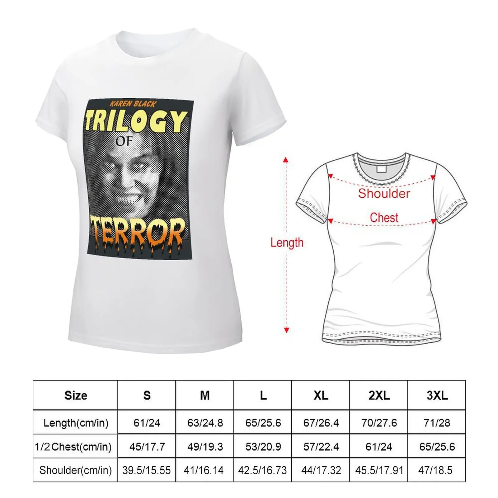 Strange Enough Special Thing Trilogy Of Terror Graphic For Fans T-shirt graphics tops tops Women