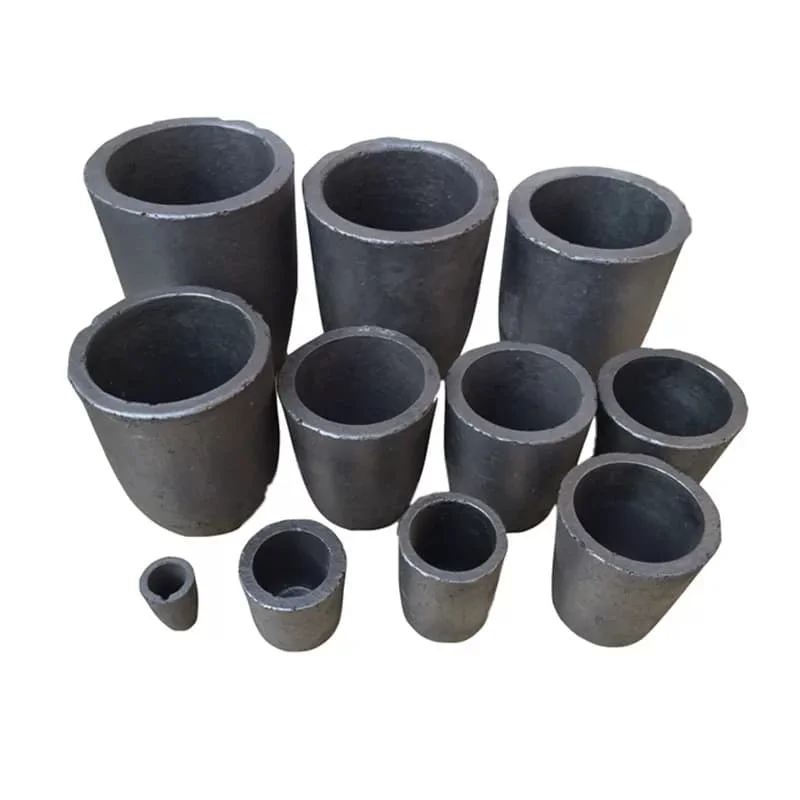 Silicon Carbide Crucible For Metals Carbide Stove Smelting Electric Furnace Melting Casting Refining SiC Crucibles Smelting