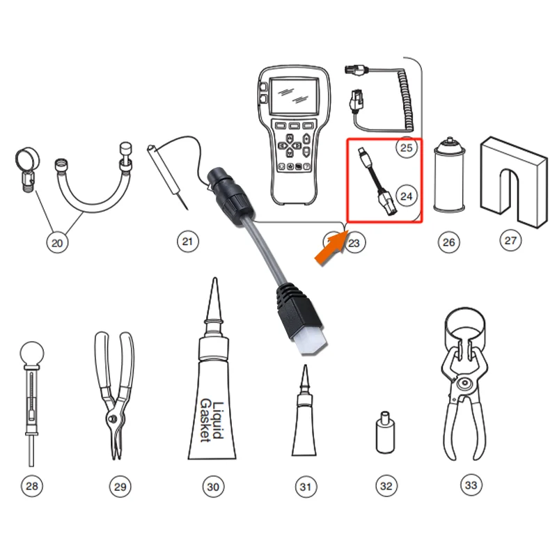 Club Car golf cart Handheld Programmer 4 Pin Adapter Cable for Curtis 1311 1313 Speed Code Programmer 102251501