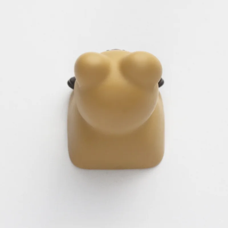 Pepper Bear Quokka Cute Key Caps Resin 3D Handmade Production Layered Drip Gel Design Keycaps for Mechanical Keyboard Idealny prezent