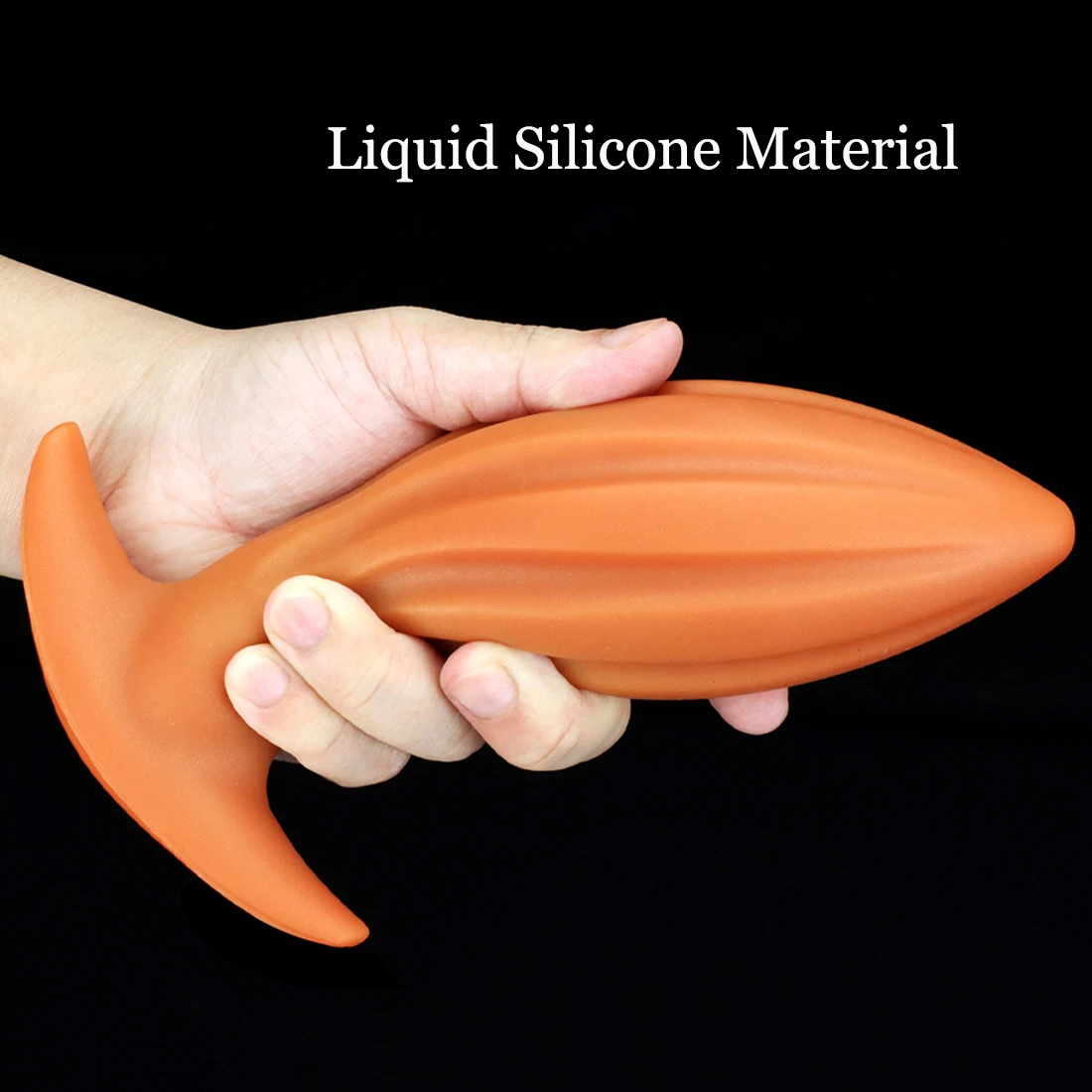 Medical Liquid Silicone Huge Anal Plug Dildos Soft Anal Dilator Penis Stimulate Vagina Anus Sex Toys Big Butt Plug Masturbator