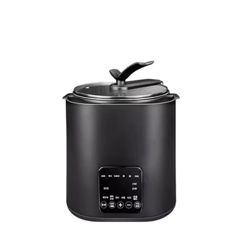 Olla de cocina de perlas de té de burbujas, cocina de tapioca, tienda de té de la leche, máquina de perlas, cocina de Taro Sago, máquina para hacer sartén antiadherente, 9L, 1300W