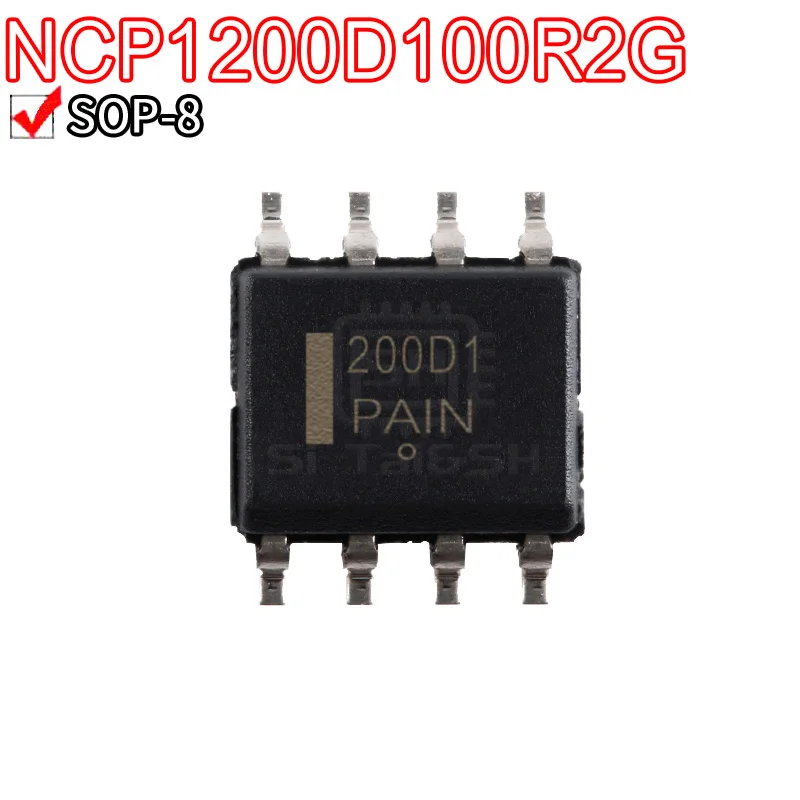 10PCS 200D1 NCP1200D100R2G NCP1200D1 patch 8-pin SOP8 power chip