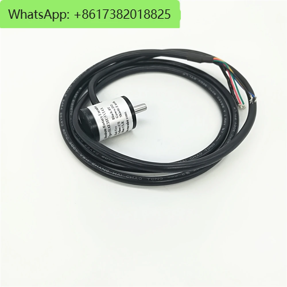 CALT absolute encoder hall angle sensor HAE18U3.3V10A1 360 degree measure SSI output 1024ppr 1m cable length