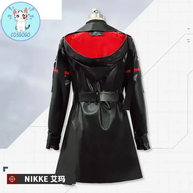 ชุดคอสเพลย์นิกเกะ: เทวรูปแห่งชัยชนะ เอ็มมา/ราปิ ชุดยูนิฟอร์มสำหรับฮาโลวีน ชุดแฟนซีสำหรับผู้หญิงและผู้ชาย ชุดคอสตูมอนิเมะจากเกม ฮันเดส์ซิมเมอร์ ซูท 2'k,8;c'