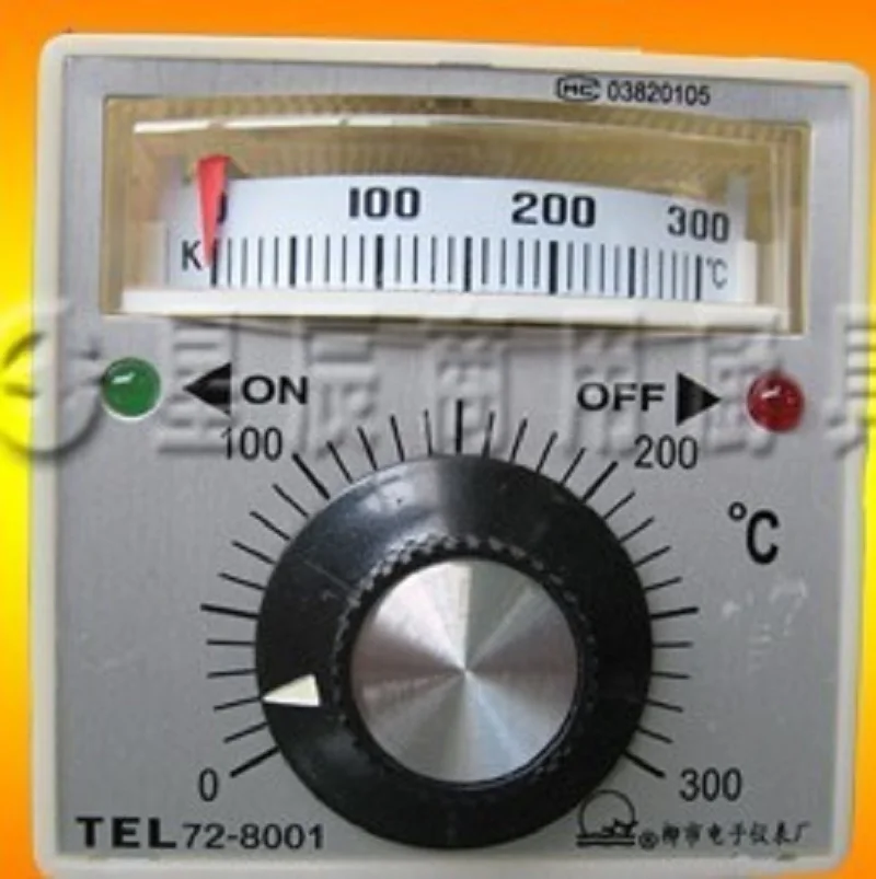 Zhejiang Liushi electronic instrument factory TEL72-8001 pointer type temperature controller temperature control table