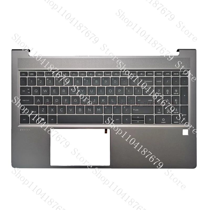 

New For ZBook Power G7 G8 Keyboard Upper Case Palmrest US Backlight M99647-001