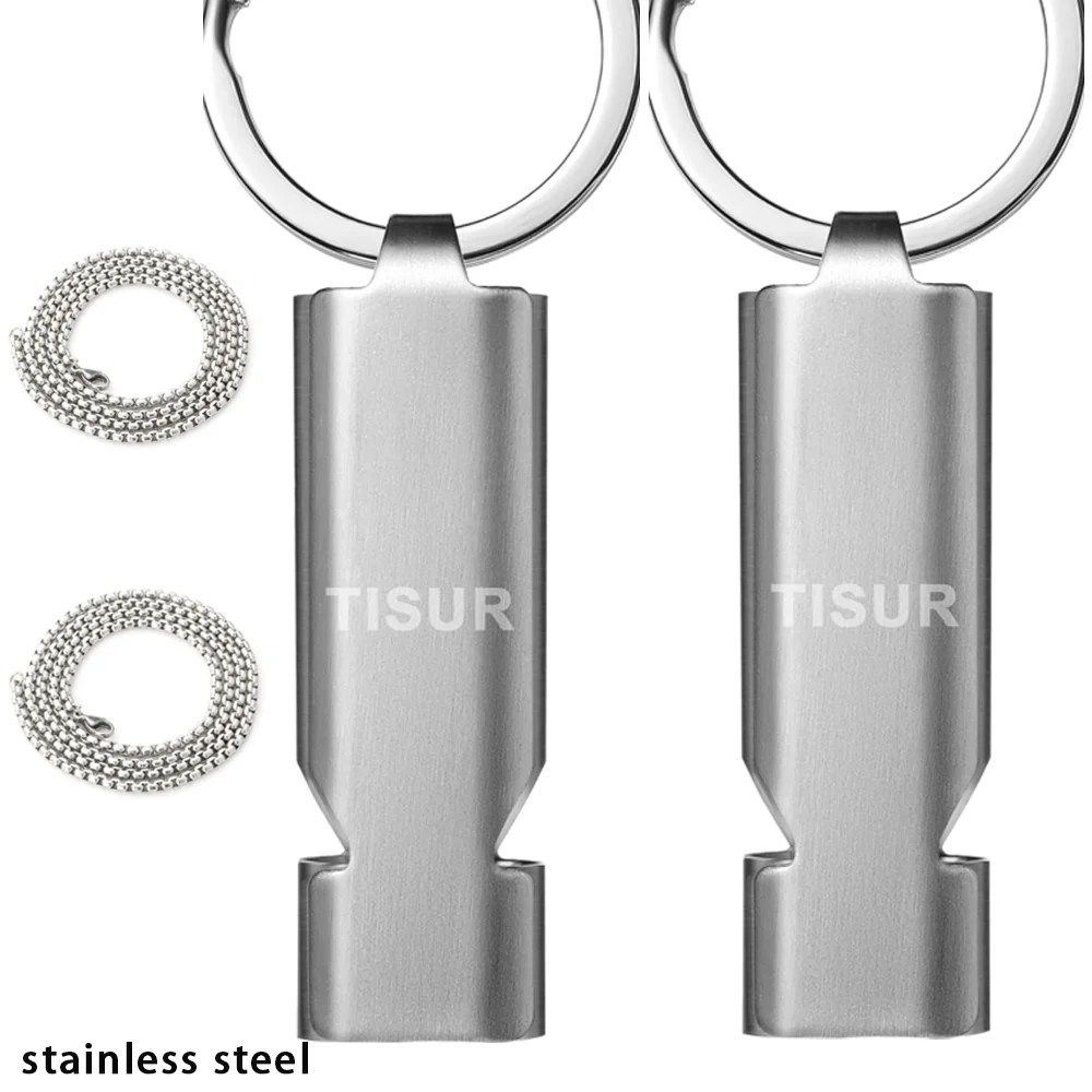 

Emergency Whistles with necklace,130db+ Lifeguard Safety Whistle Keychain for Surviva Camping Hiking dog whistle