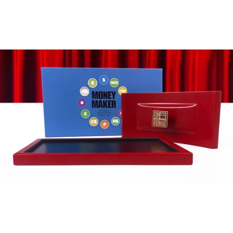 Profesjonalny Magik Pieniędzy od Wenzi Bond Lee - Sztuczka Magiczna na Scenę i z Bliska, Mentalizm, Iluzja, Gimmick, Rekwizyt Magika, Gry Magii