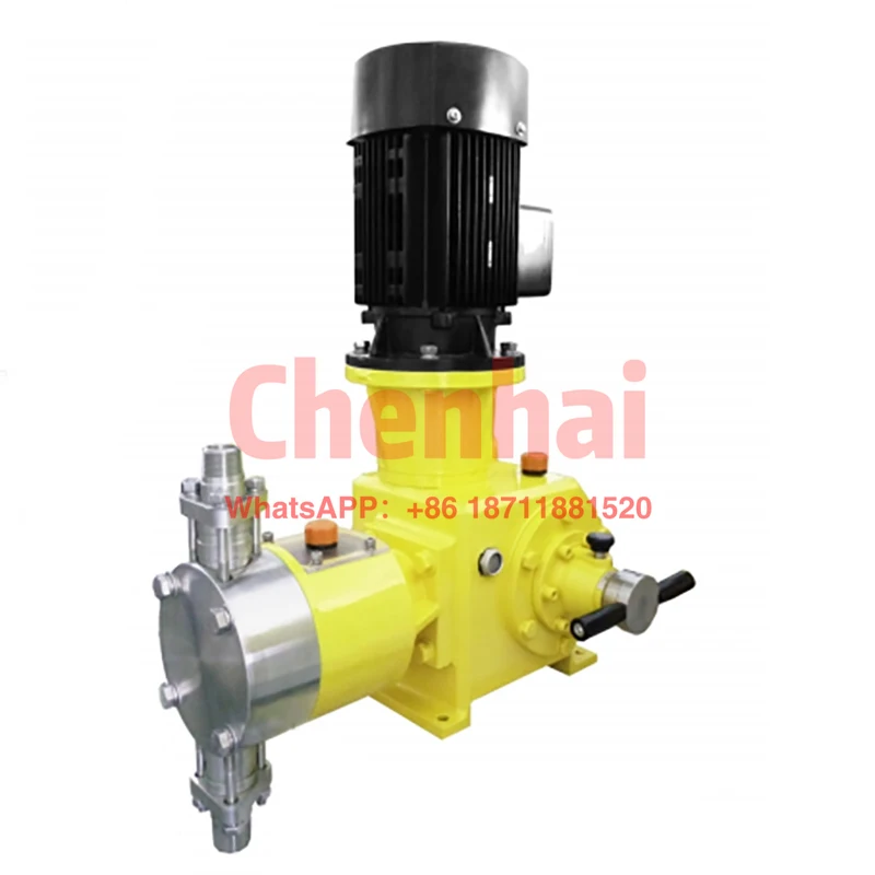 Industrial Electric High pressure hydraulic diaphragm dosing metering pump