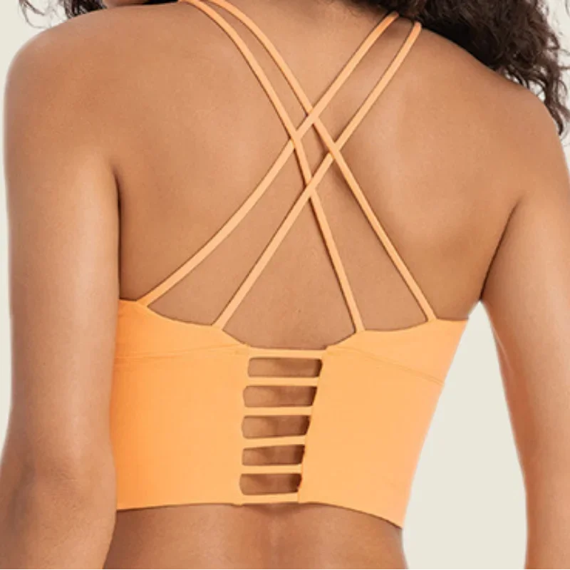 Solid Color Yoga Tight Sports Bras For Women 2024 Women's Fitness Zipper Bra Sportswear Woman Gym Training Female Crop Tops