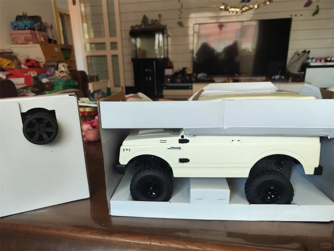 Rc Jimny Cartoy Ja11 Wpl C74 1:10 Model pojazdu terenowego na cztery koła zdalnie sterowany samochód elektryczny zabawki dla chłopców prezenty dla