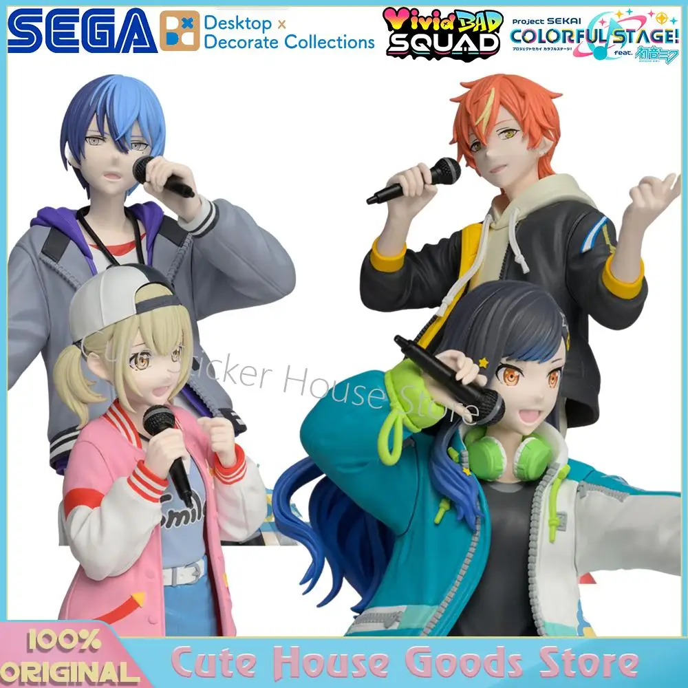 

Оригинальный проект Sega Desktop X Decorate Collections Sekai: красочная сцена! Фещ. Фигурки Хацунэ Мику Яркие плохие отрядки