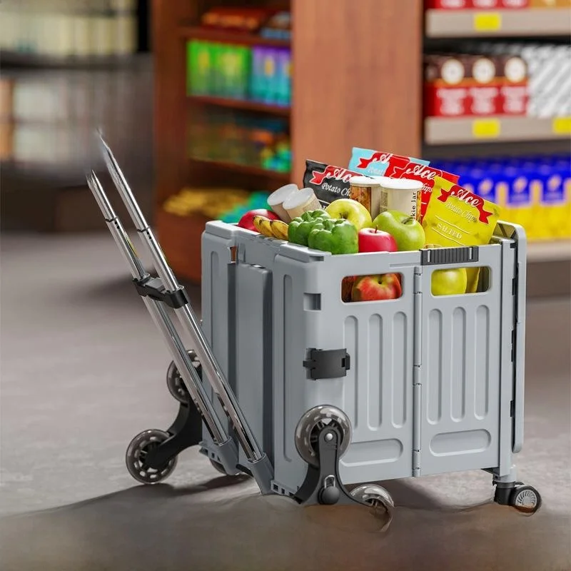 thickened-plastic-large-capacity-shopping-cart-portable-vegetable-buying-car-home-multi-functional-mobile-storage-small-pulli