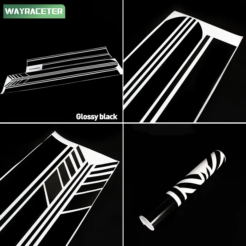 Edition 1 Stripes Sticker Door Side Body Graphics Decal For Mercedes C118 W118 X118 AMG CLA45 CLA Class 2020 2021 2022 2023 2024