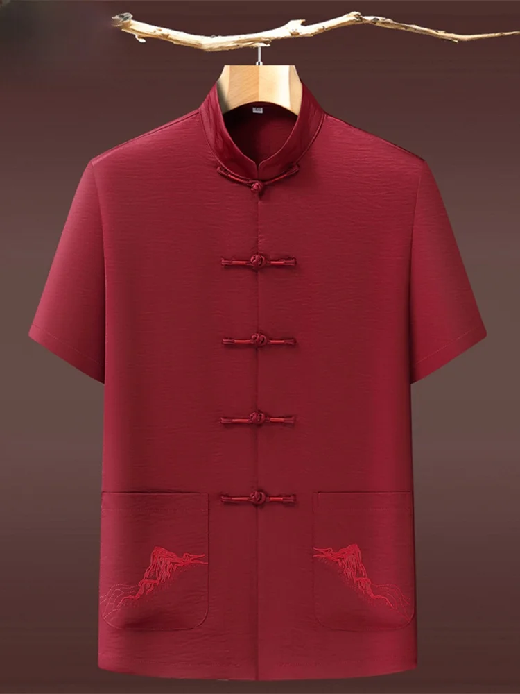 tucano-new-short-sleeve-silk-shirt-thin-summer-style-for-middle-aged-and-elderly-men-button-decorated-casual-wear-pure-color