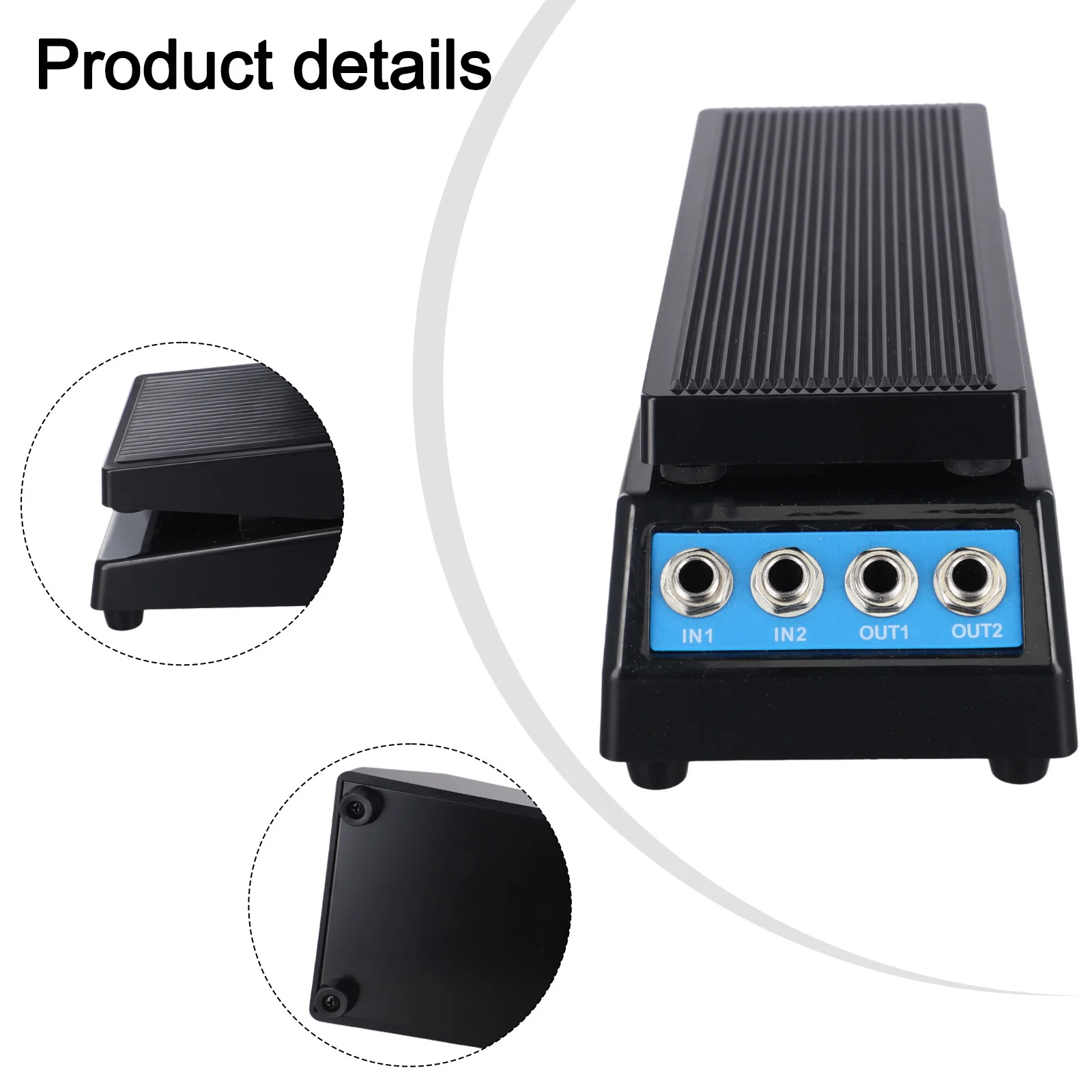 

Long Lasting Performance Bass Electric Guitar Dual Channel Design Dual Channel Design High Hardness Engineering Plastic