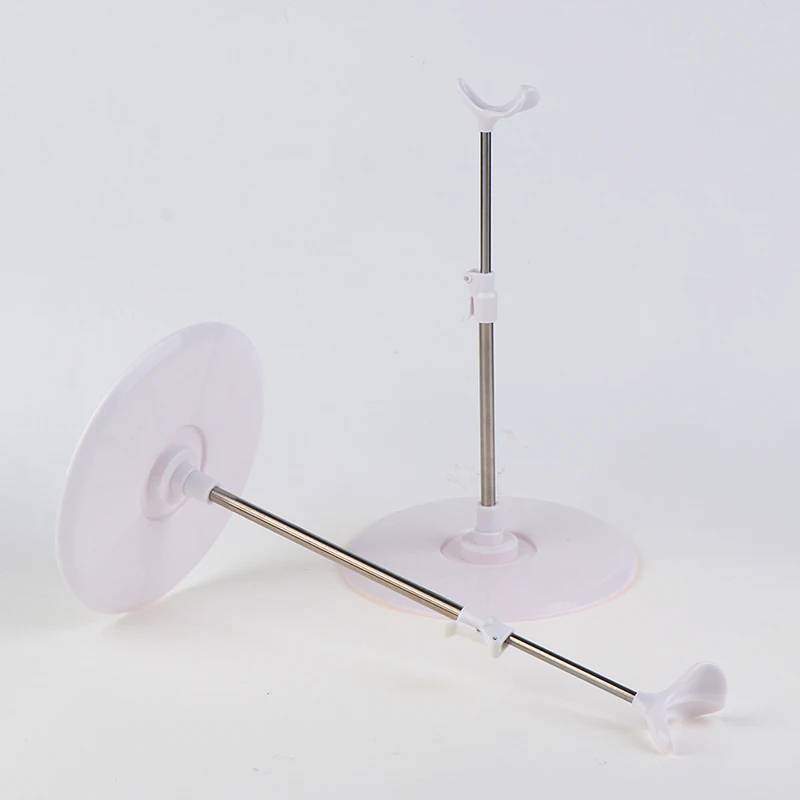 1pcs Universal 36/42/48/60cm Dolls Stainless Steel Display Adjustable Stand Holder Accessories