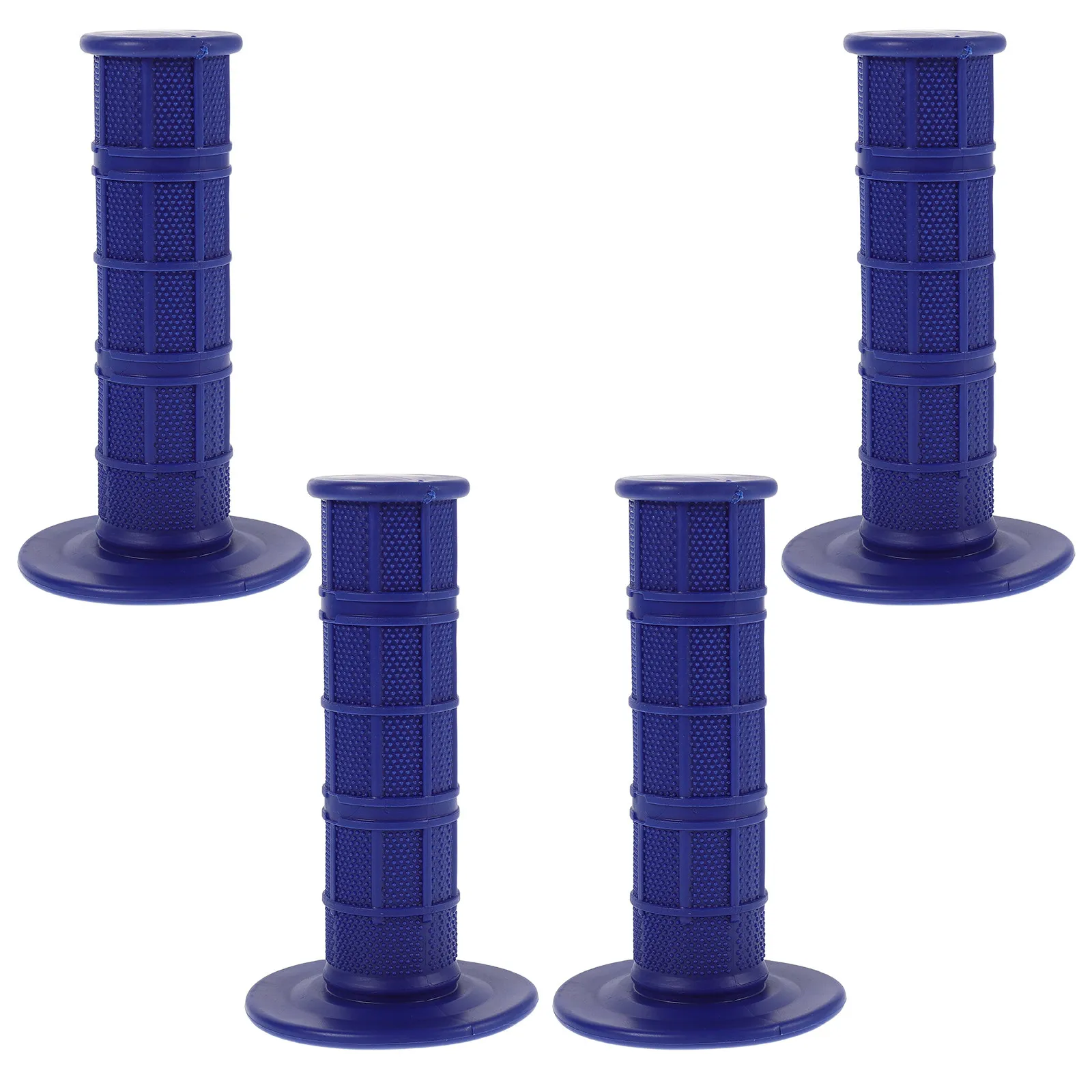 4Pcs Universal Silicone Handlebar Grips for Motorcycle Non-Slip High-Stretch Comfortable Weatherproof Grip Covers Ideal for Long