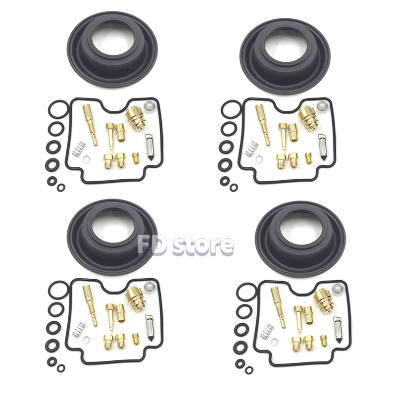 4 X Yamaha FZS 600 Fazer 1998-2003 FZS600 Carb Carburettor Repair Kit Diaphragm