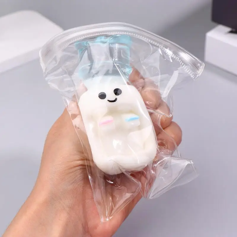 Kreativer Wasserspender, Quetschspielzeug, lustiges Spielzeug zum Stressabbau mit langsamer Rückprall, Halloween, Weihnachten, Geschenke für Kinder und Erwachsene