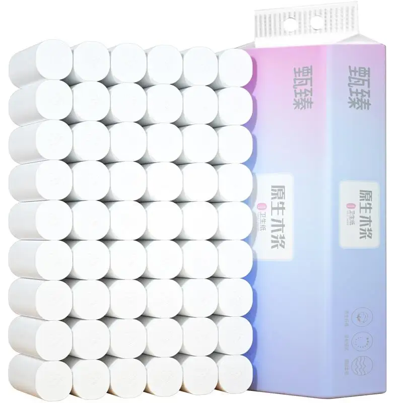 Home Batoom  Core Toilet Paper Roll Handkerchiefs able Full Box Ball of Paper Hygienic Paper Products