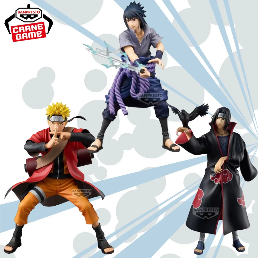 

Officially Licensed BANPRESTO Grandista Special Edition Naruto Uzumaki Uchiha Sasuke Uchiha Itachi Figure Anime Model Toy
