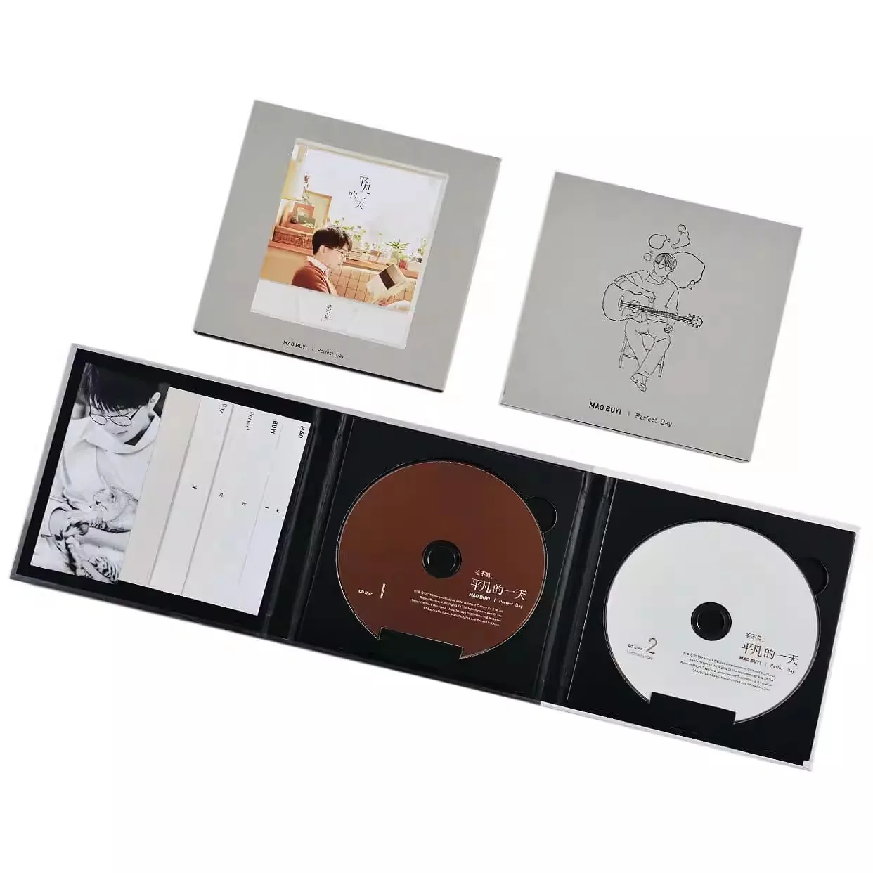 Альбом Мао Буи, настоящий полный набор компакт-дисков + блокнот + лирическая книга