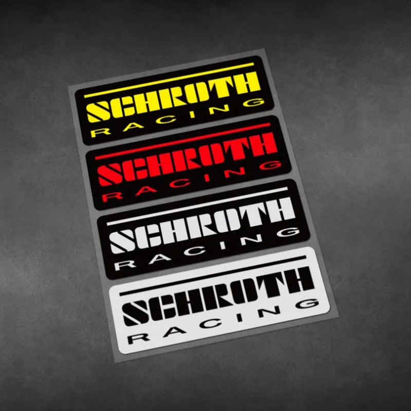 

2Pcs Motorcycle Car Modification Decals Racing Car Brand Logo Pegatinas Vinyl Reflective Stickers for Motorbike Body Decoration