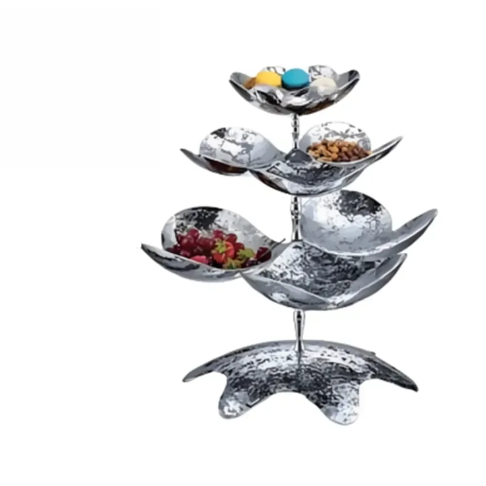 

Display Natural Cupcake Rack Afternoon Tea Rack 7-layer Dessert Rack