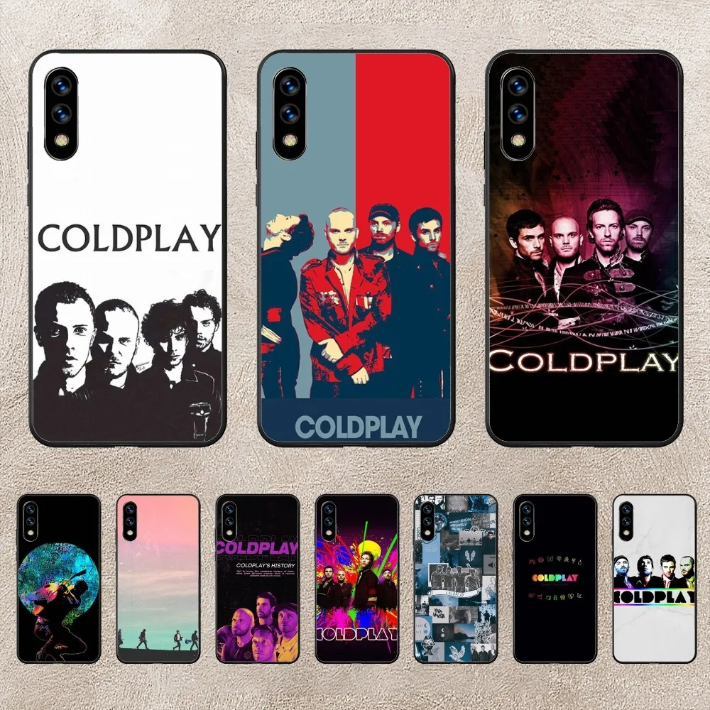 Etui na telefon British Rock C-Coldplay-y Band do Huawei Mate P10 P20 P30 P40 P50 Smart Z Honor 50 60 70 Pro Lite Black Case