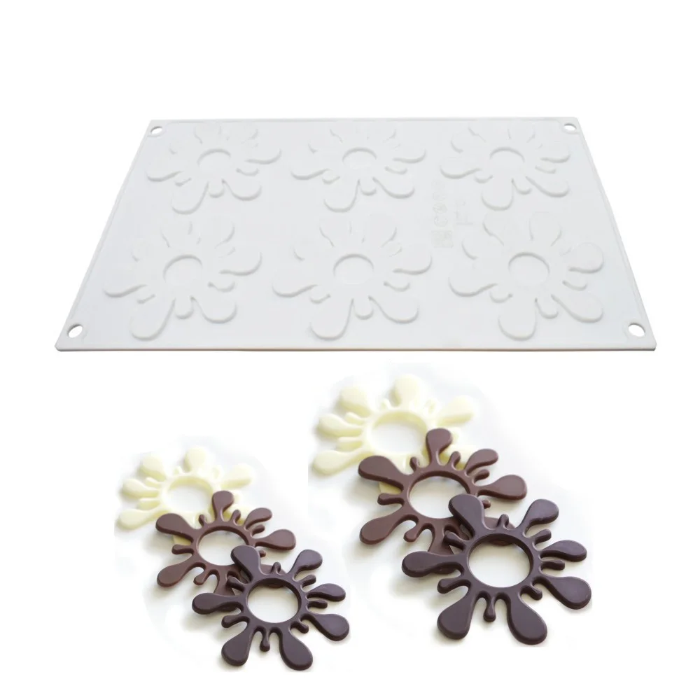 3D Flower Silicone Cake Lace Mold Cake Decorating Tool Border Decoration kitchen Chocolate Sugarcraft Ice Pastry Baking Tool