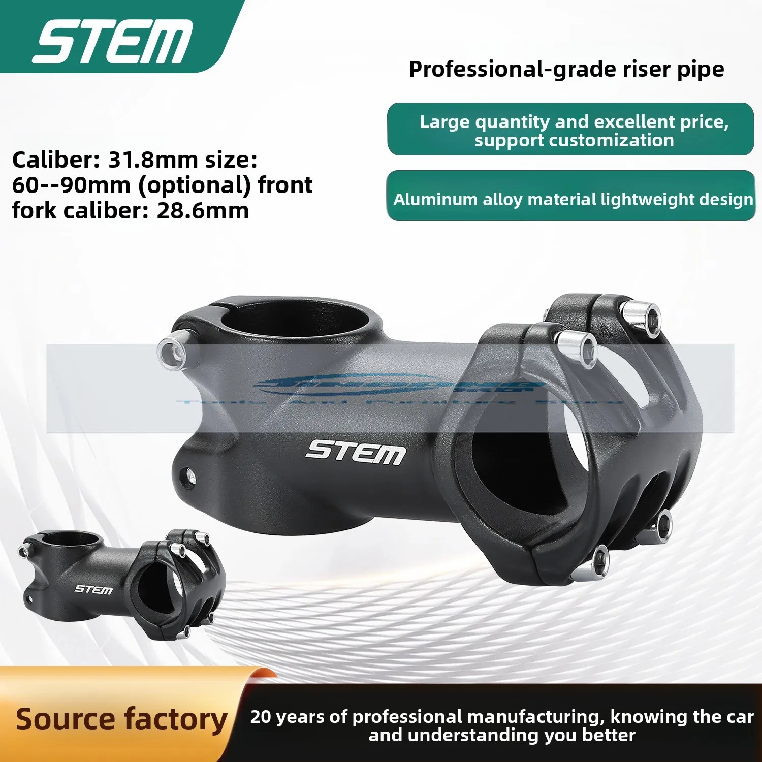 

STEM Bicycle Handlebar Aluminum Alloy Mountain Bike Downhill Bike Bicycle Road Bike Accessories