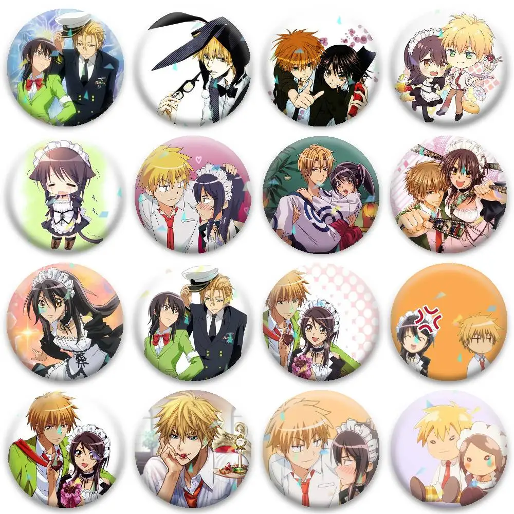 

M-Maid sama Badges Niche Design Brooch for Backpack Lapel Pins Creative Accessories