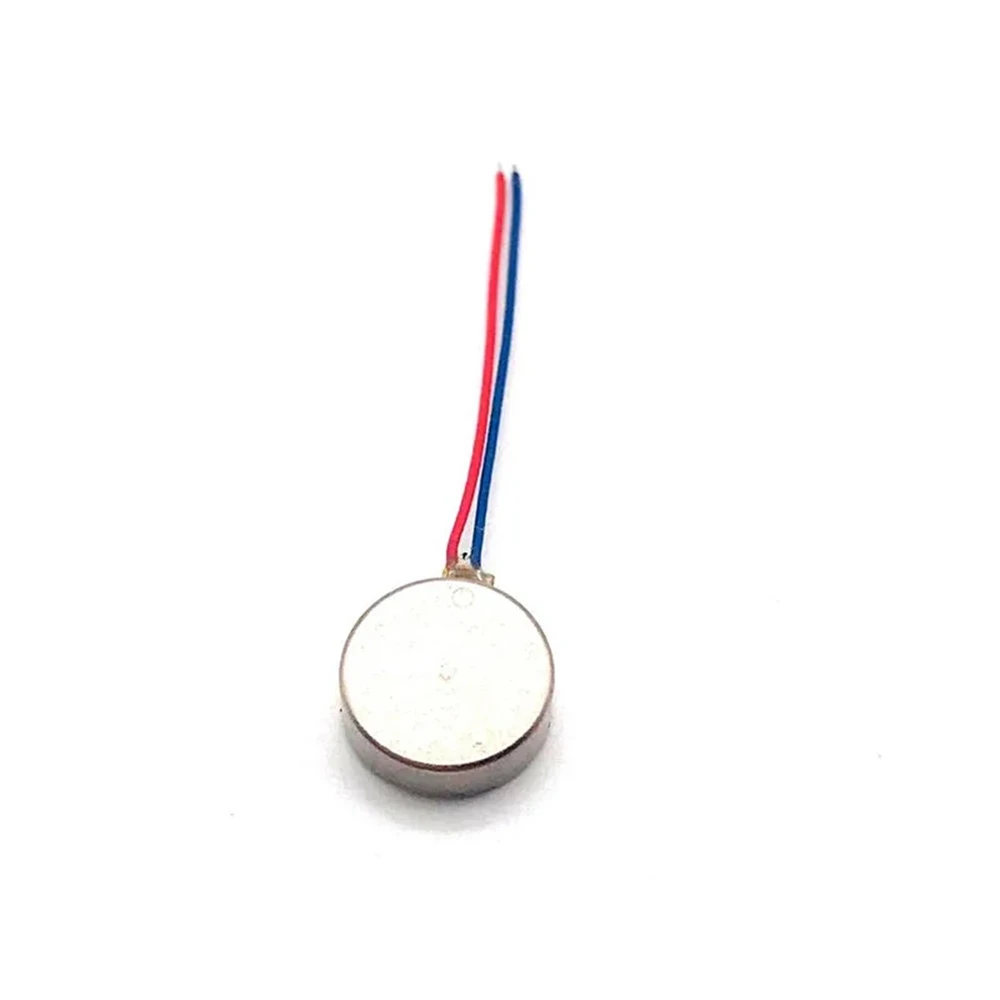 10 قطعة تيار مستمر 3 فولت محرك اهتزاز صغير 12000 دورة في الدقيقة عملة مسطحة زر من نوع مايكرو تيار مستمر تهتز المحرك للهاتف الخليوي المحمول النداء اللوحي