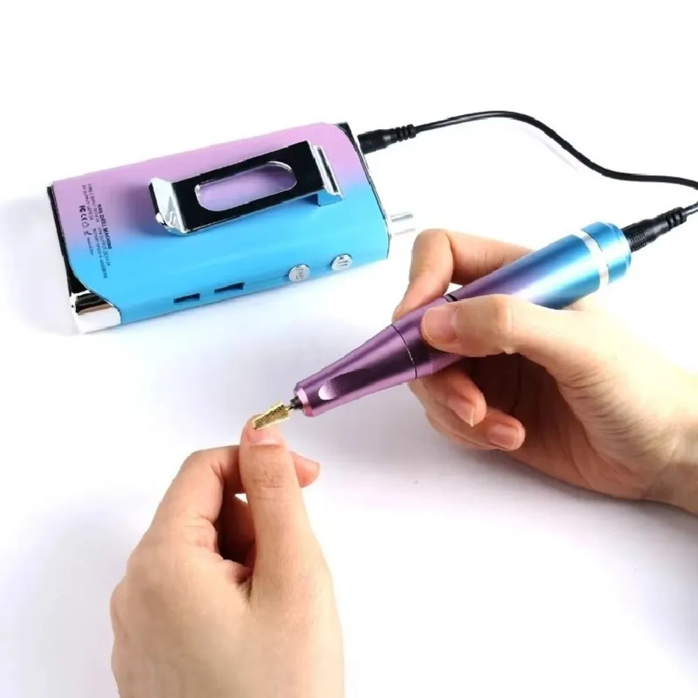 1/1.5M Nail Sander Replacement Spring Wire Double Headed Rechargeable Handle Connection Cable Universal DC Port