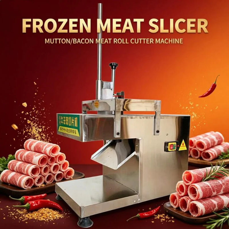 Electric Slicer Meat Slicer Household Desktop Lamb Slice Hot Pot Ham Meat Machine