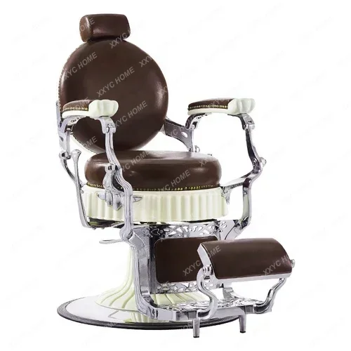 Unique Premium Barber Chair Exquisite Leg Rest Advanced Professional Chair