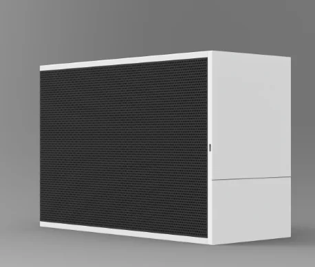 9L CNC Aluminum Alloy ITX Computer Chassis A4 Back‑to‑Back Layout Support Air Cooling & Water Cooling PC Case