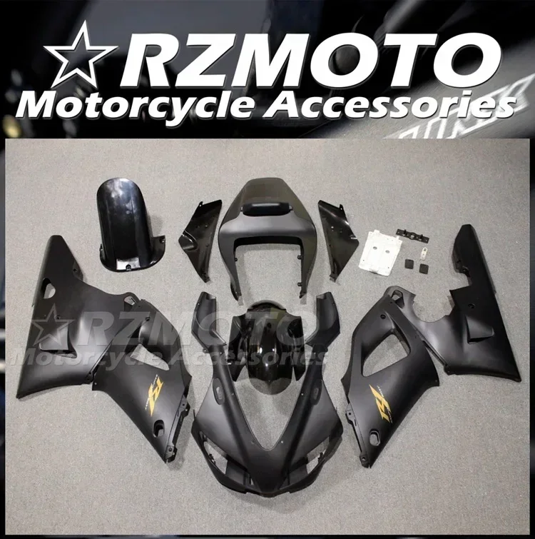 

4Gifts New ABS Whole Motorcycle Fairings Kit Fit for YAMAHA YZF- R1 1998 1999 98 99 R1 Bodywork Set Custom Black Matte