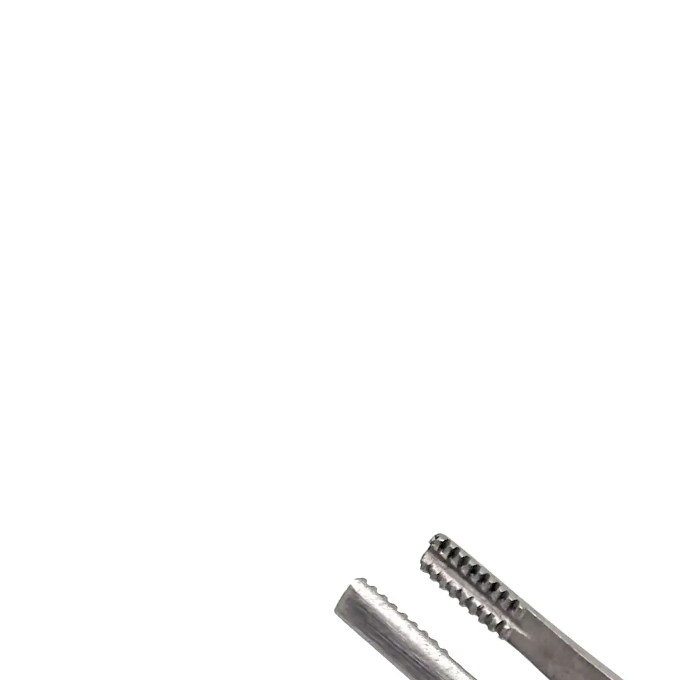 

12cm Stainless Steel Ophthalmic Forceps with Teeth Serrations for Cartilage Fat Tissue Surgical Procedures Medical Tool
