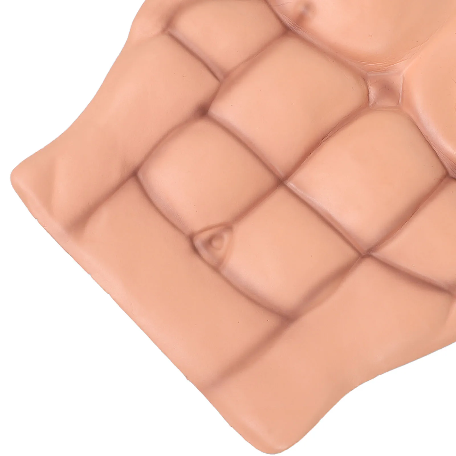 دعامة صدر عضلية وهمية واقعية للرجال خفيفة الوزن زي تنكري لحفلة الهالوين فستان تنكرية مهرجان اصطناعي