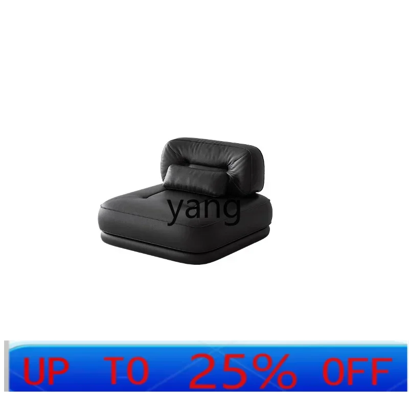 

LH movable free combination module sofa square tofu block living room small apartment leather sofa