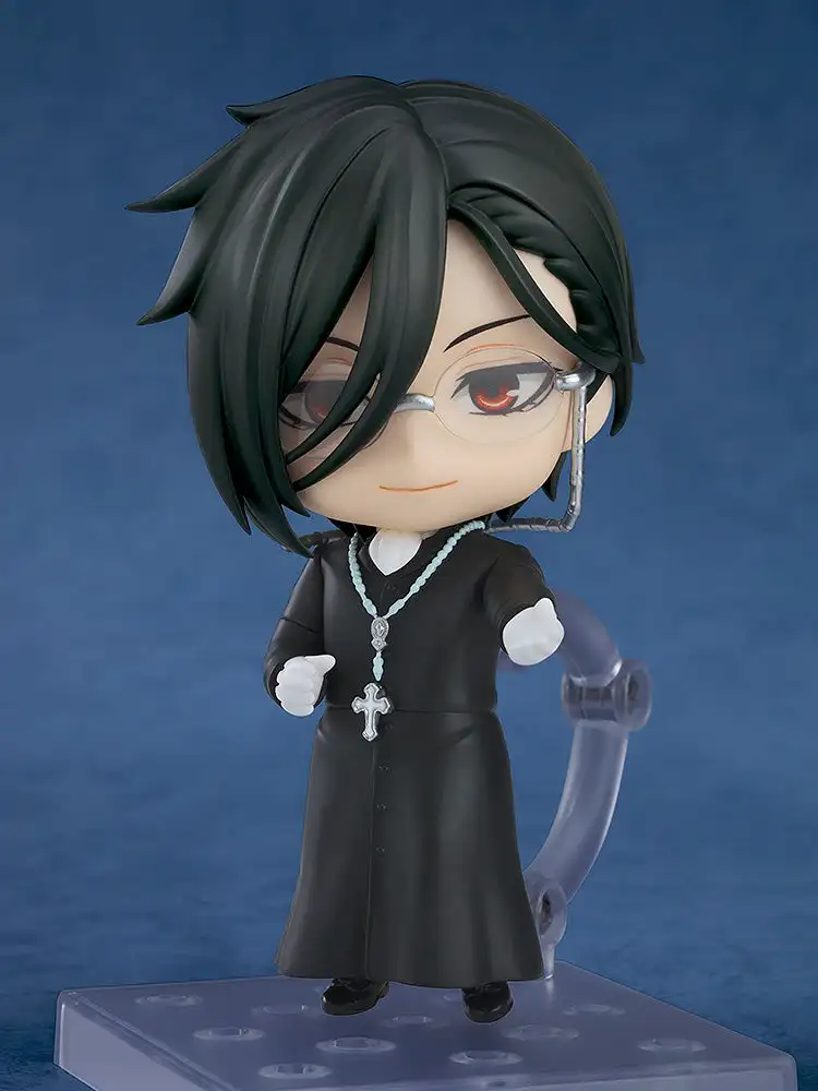 

100%Genuine グッドスマイルカンパニー NO.2670 TV Anime Black Butler Public School Arc Sebastian Michaelis Sapphire Owl Ver Action Figure Toy