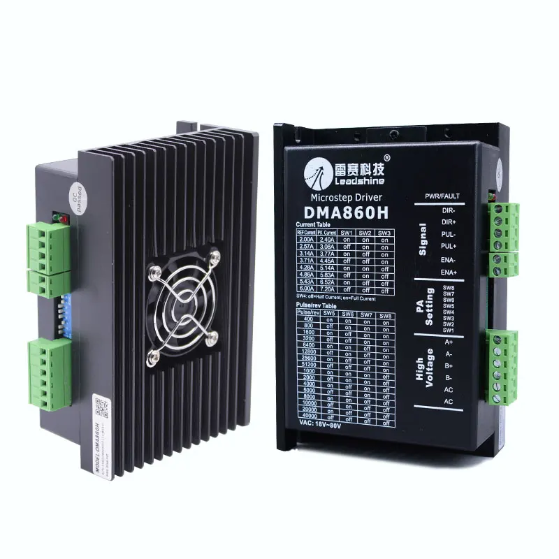 

2025 hot sale Leadshine Stepper Drive DMA860H Stepper Motor Controller Driver for 2A - 7.2A 48V - 75V DC Nema 34 Step Motor