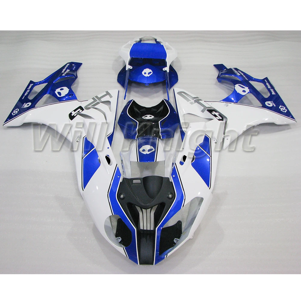

Intelligent Library Blue White Bodywork Fairing For S1000RR 2009 2010 2011 2012 2013 2014