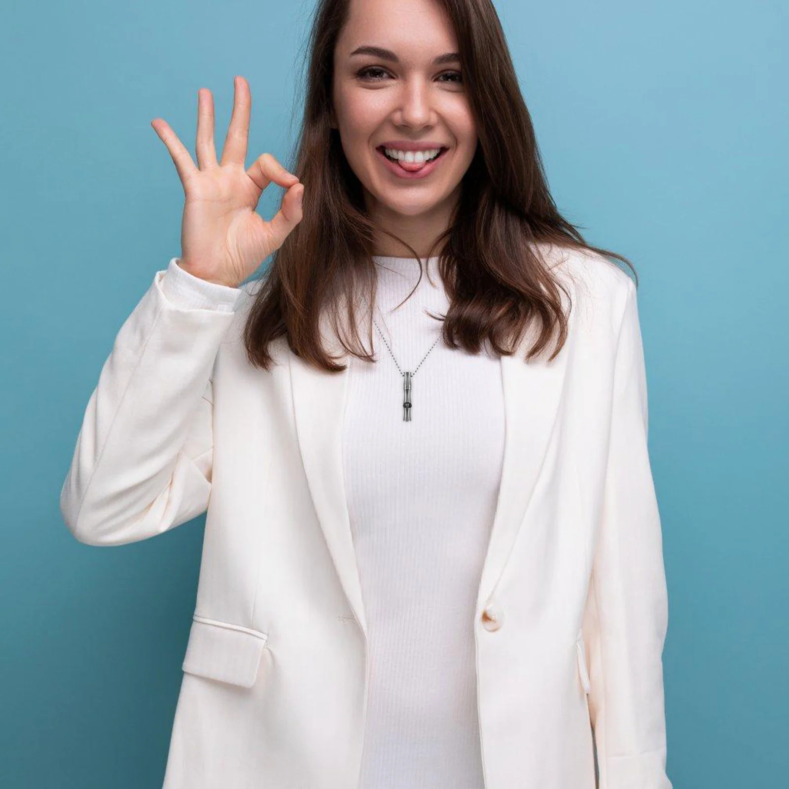 Compact Metal Whistle for Outdoor Adventures High Decibel Emergency Signal Tool for Campers Hikers and Pet Trainers